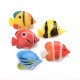 Set of colourful fishes for bubble tube 2