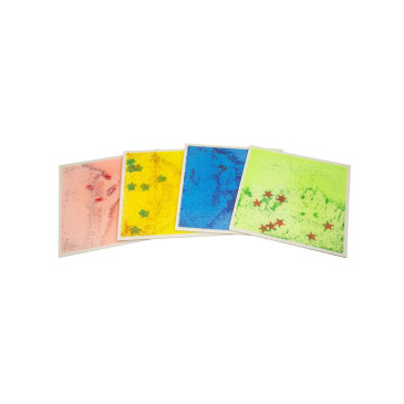UV sensory gel tiles