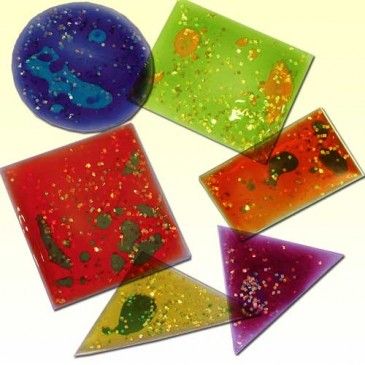 Formas de gel multicolor - Kit de 12 piezas