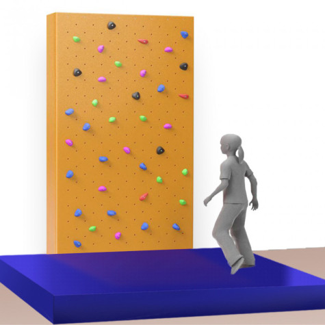 Rocódromo Módulo  de escalada plano sin colchoneta