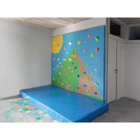 Rocódromo Módulo  de escalada plano sin colchoneta