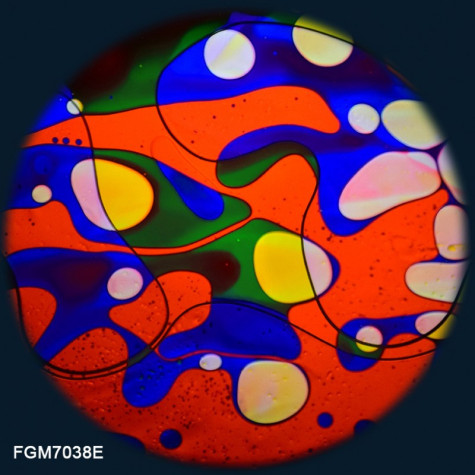 Disco de efectos líquido para proyector Aura