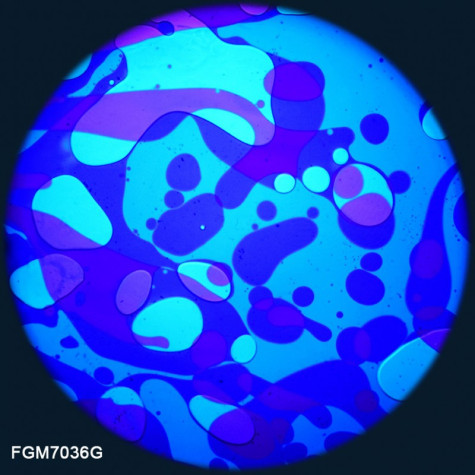 Disco de efectos líquido para proyector Aura