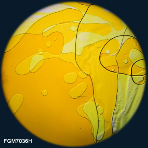 Disco de efectos líquido para proyector Aura