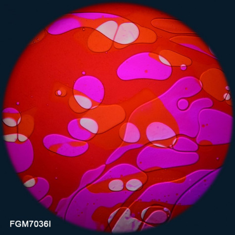 Disco de efectos líquido para proyector Aura