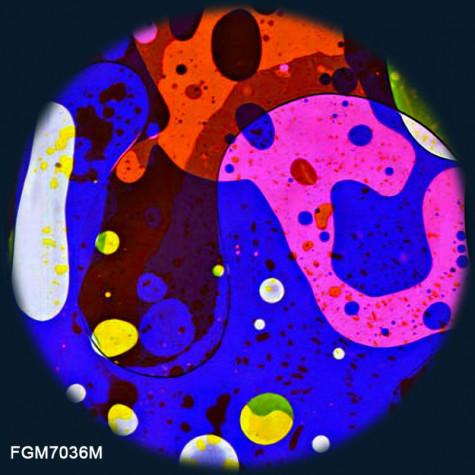 Disco de efectos líquido para proyector Aura