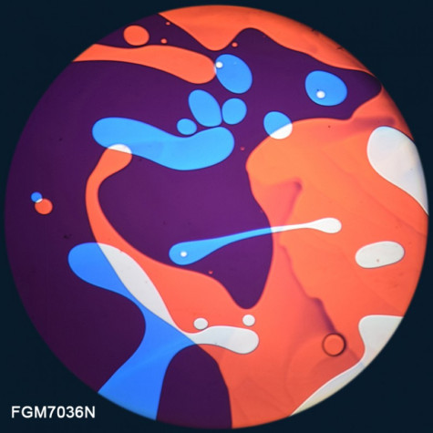 Disco de efectos líquido para proyector Aura