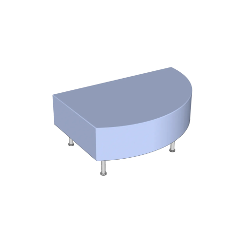 Módulo Lateral derecho con patas