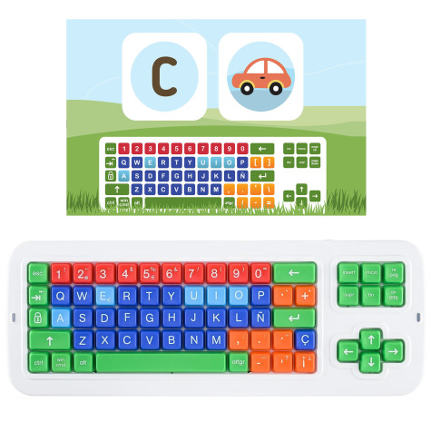 Kit ABC Maestro + Teclado Clevy mayúsculas