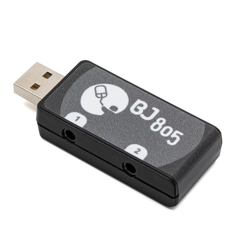 Adaptador USB para 2 conmutadores