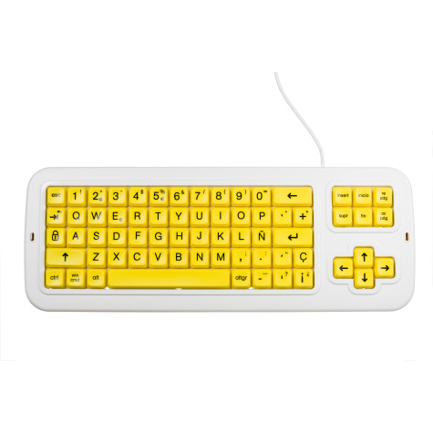 Teclado Clevy Alto Contraste
