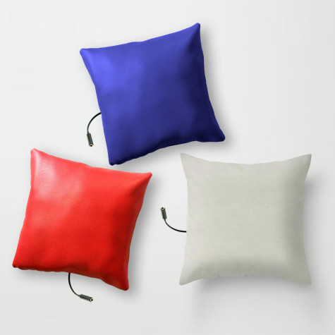 Almohada vibrante adaptada para conmutador