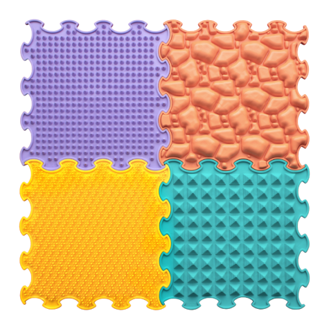 Alfombra Sensorial Cuatro Sentidos - Ortoto