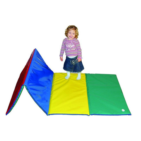 Colchoneta plegable multicolor