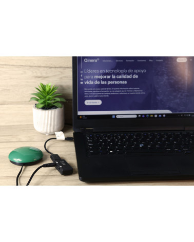 Adaptador USB para 2 conmutadores