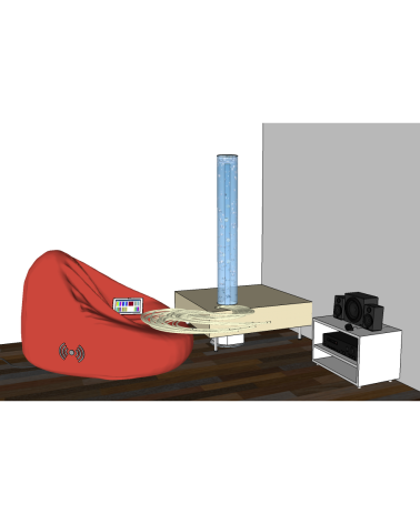 Kit vibroacústico Bluetooth
